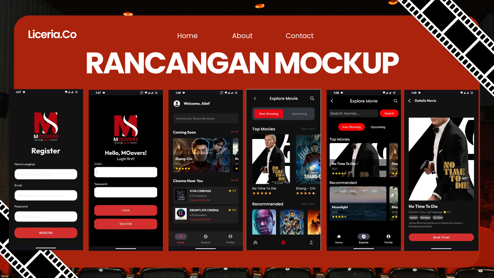 MOovers (Aplikasi Tiket Bioskop)